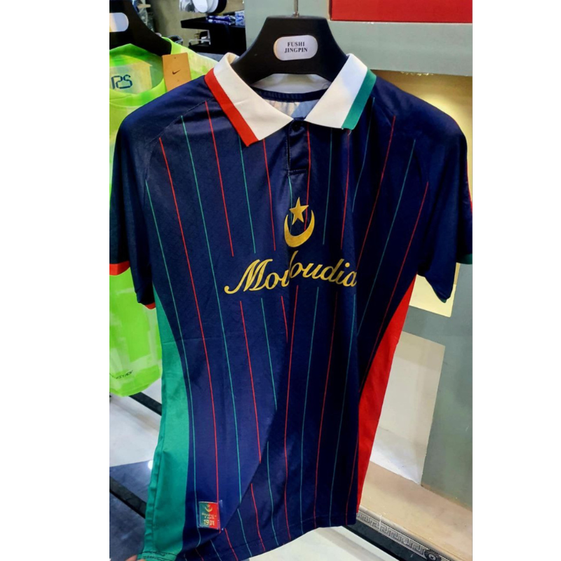 قميص مولودية الجزائر – تصميم رياضي عصري 💚❤️💛 - Image 2